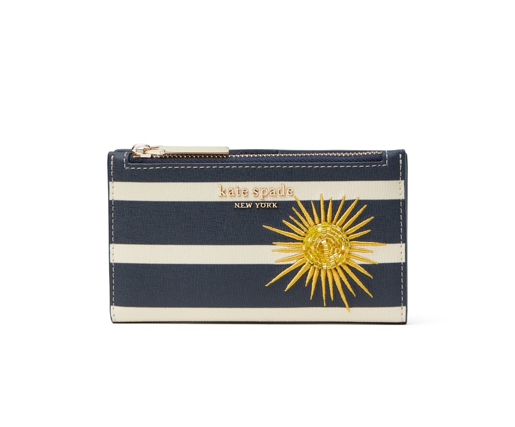 Sunkiss Embellished Small Slim Bifold Wallet (Blazer Blue Multi)